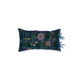 Pip Studio Pip Studio Flores Felices sierkussen Donkerblauw