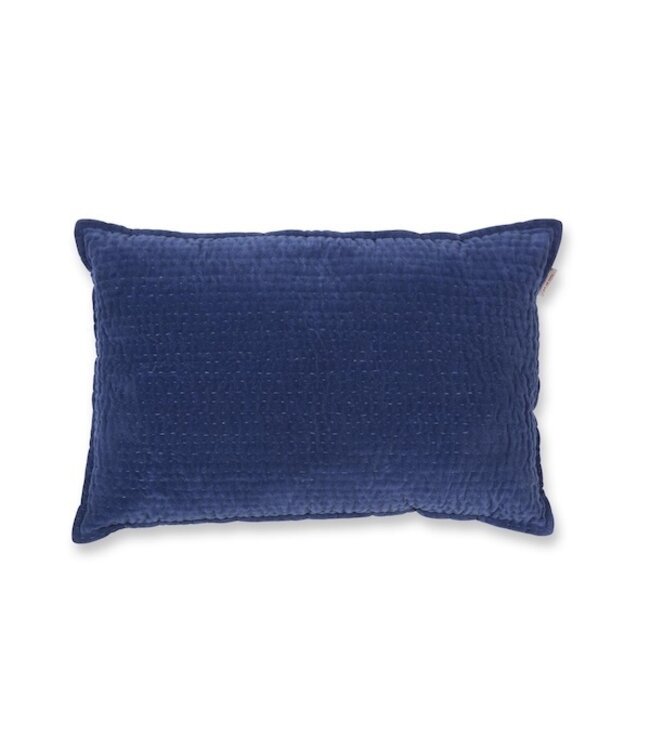Pip Studio Velvet Sky sierkussen Donkerblauw