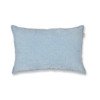 Pip Studio Pip Studio Velvet Sky sierkussen Lichtblauw
