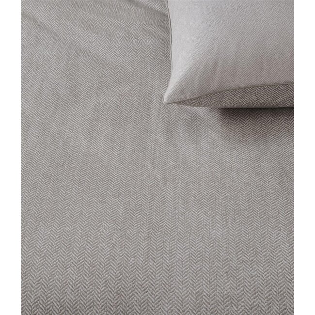 Riviera Maison Chevron Weave Zand dekbedovertrek