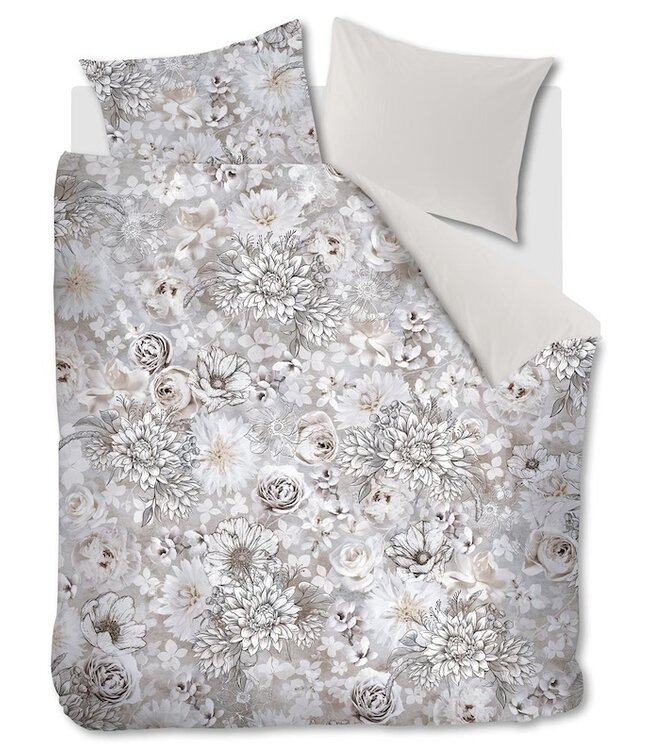 Riviera Maison Flourish Zand dekbedovertrek