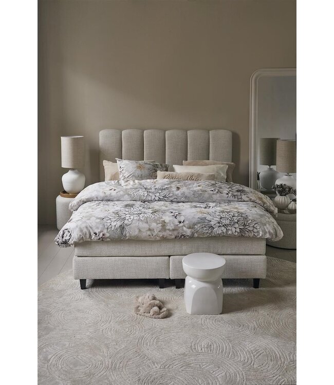 Riviera Maison Flourish Zand dekbedovertrek