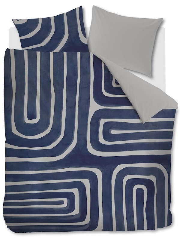 vtwonen Tribe Indigo dekbedovertrek