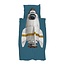 Snurk Rocket Smokey Blue dekbedovertrek