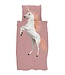 Snurk Unicorn Dusty Pink dekbedovertrek