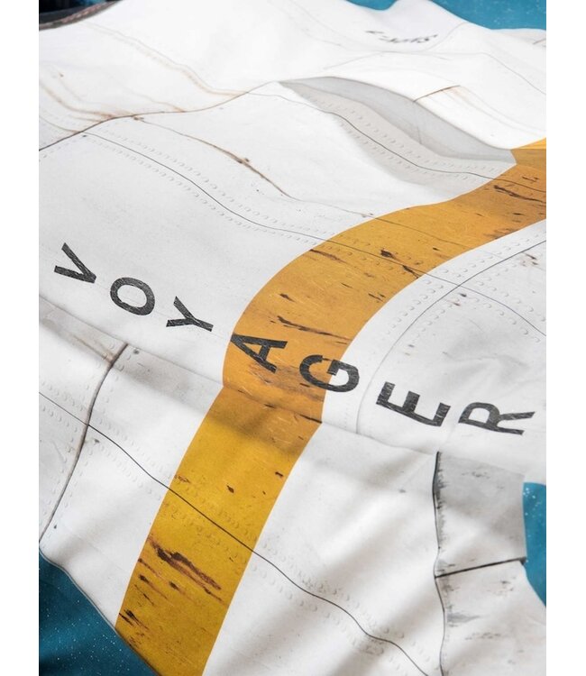 Snurk Rocket Smokey Blue dekbedovertrek