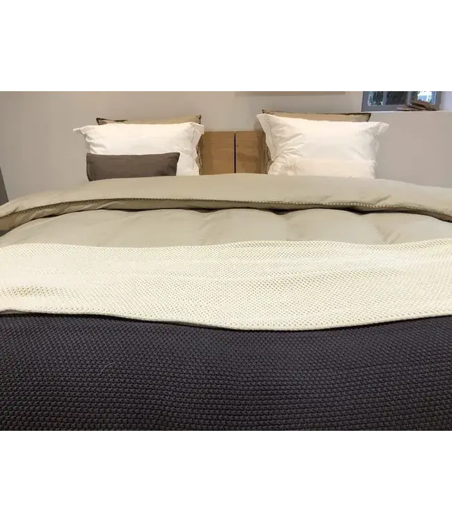 Ledorm Misty plaid grey 140x220