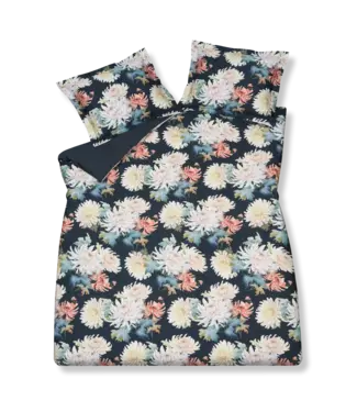 Vandyck Vandyck floral bliss blue ink dekbedovertrek