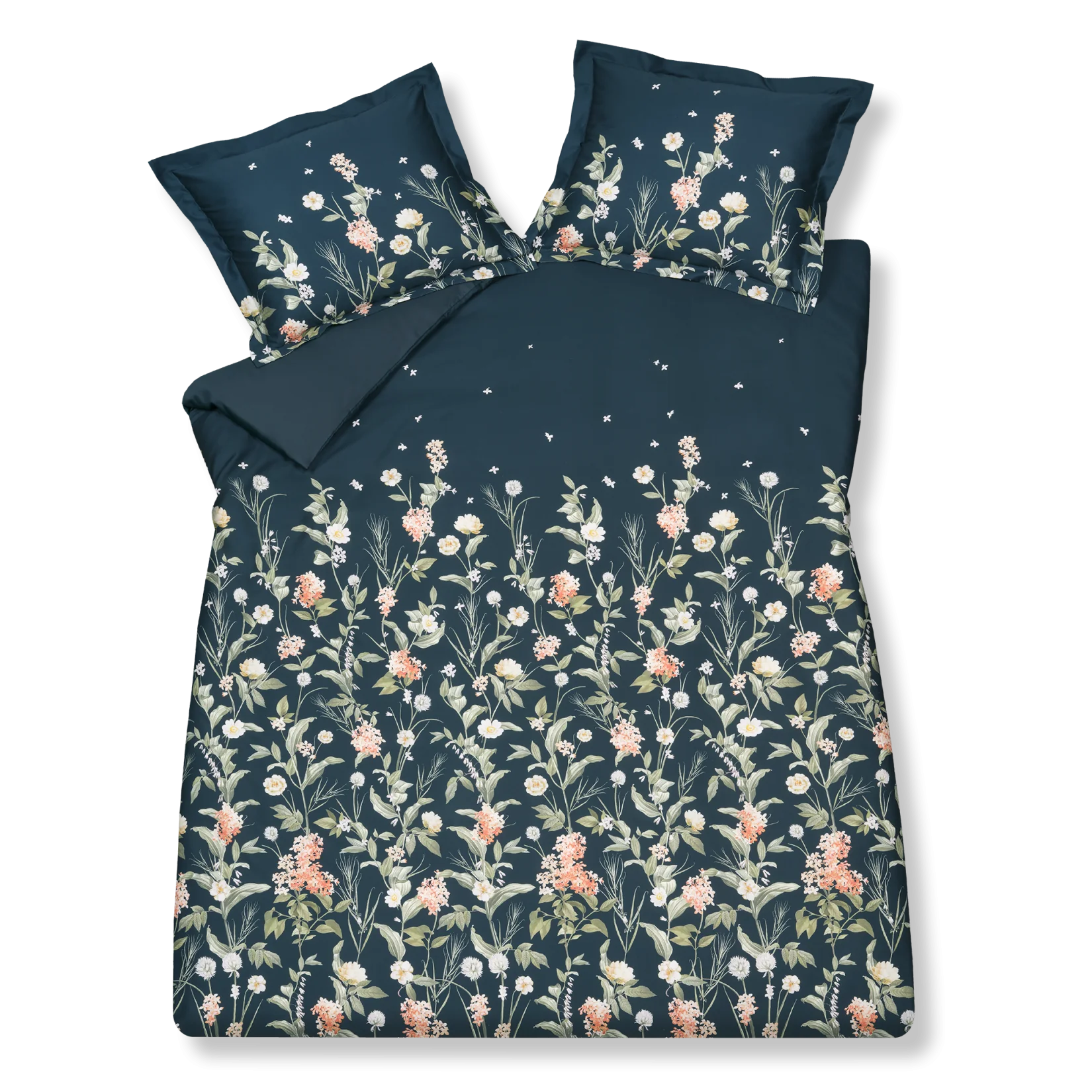 Vandyck dark midnight blue ink dekbedovertrek