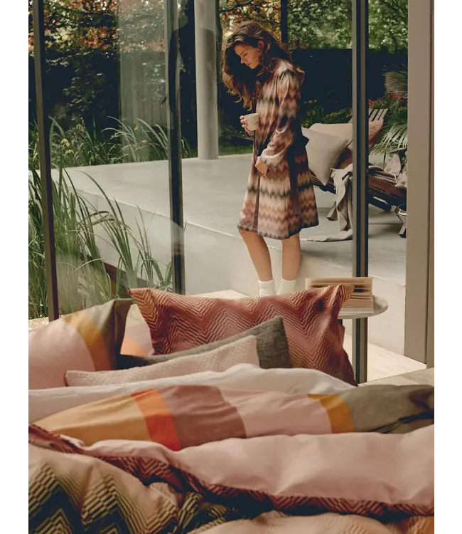 Vandyck blurred lines multi dekbedovertrek