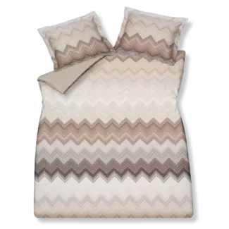 Vandyck Vandyck dynamize taupe dekbedovertrek