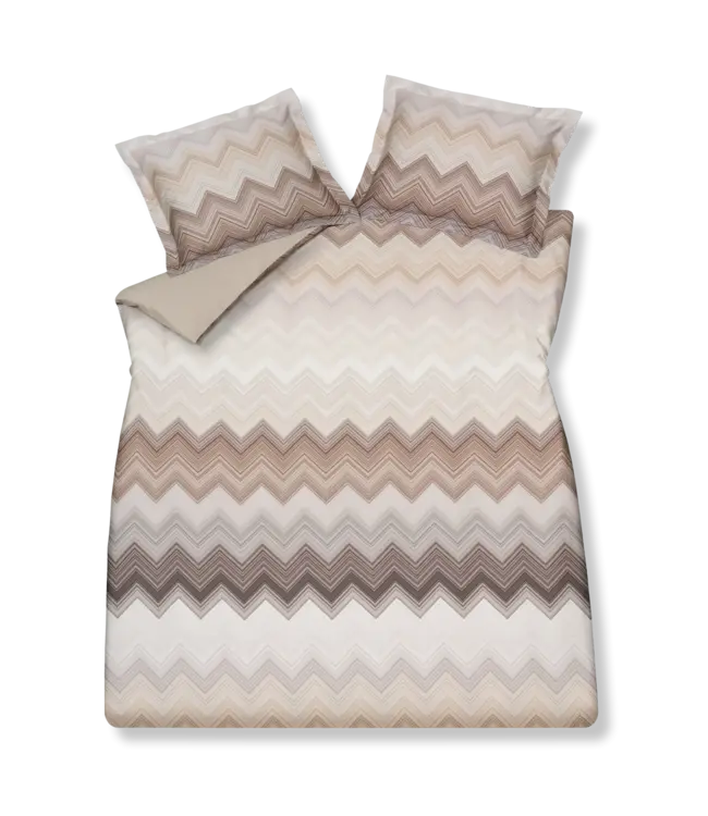 Vandyck dynamize taupe dekbedovertrek