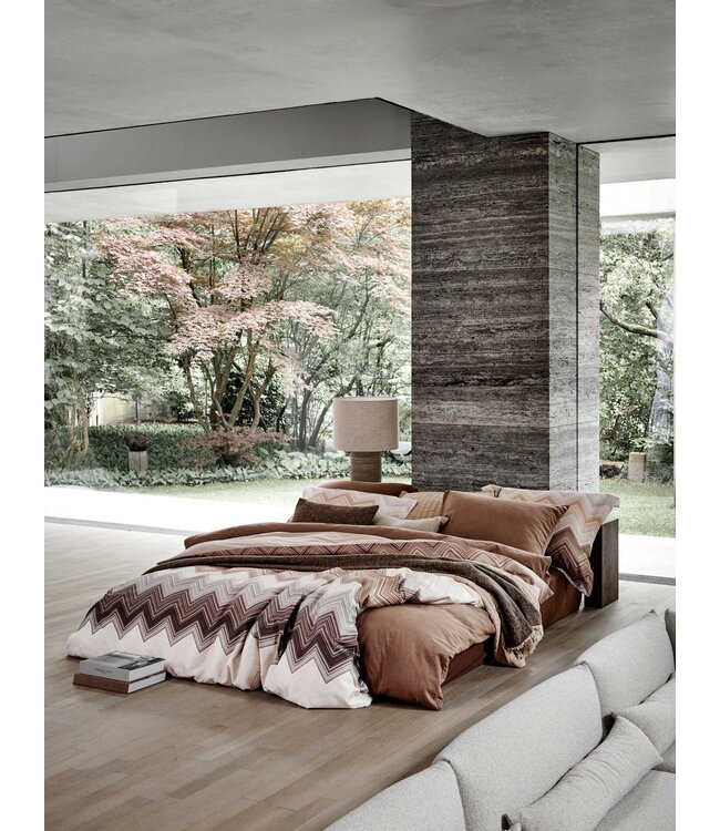 Vandyck dynamize taupe dekbedovertrek