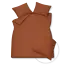 Vandyck washed cotton rusty brown dekbedovertrek