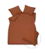 Vandyck washed cotton rusty brown dekbedovertrek