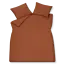 Vandyck washed cotton rusty brown dekbedovertrek