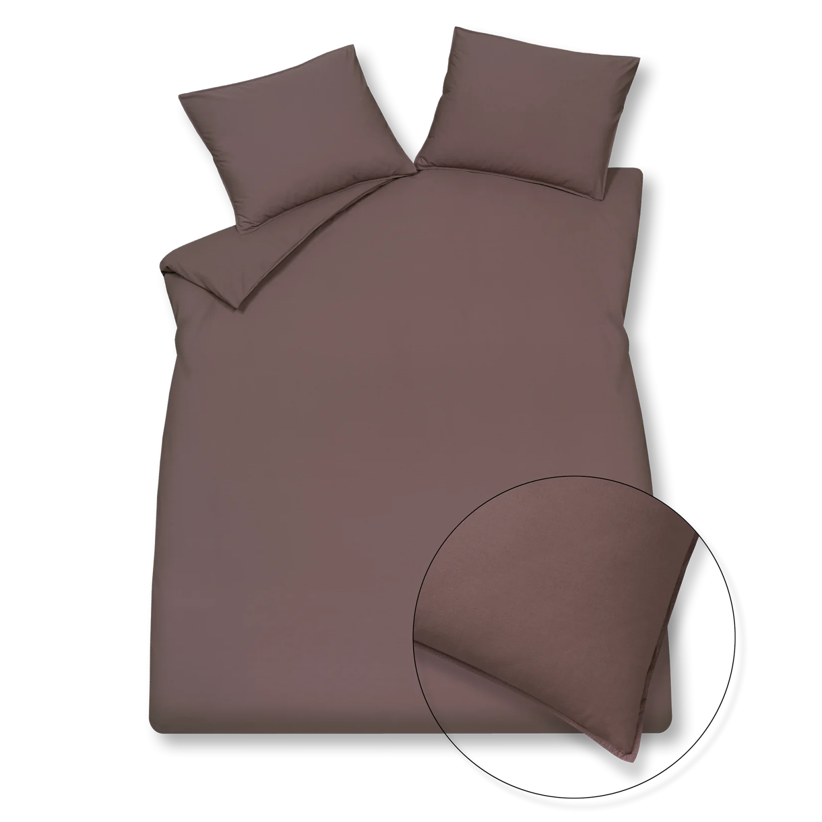 Vandyck washed cotton peppercorn dekbedovertrek