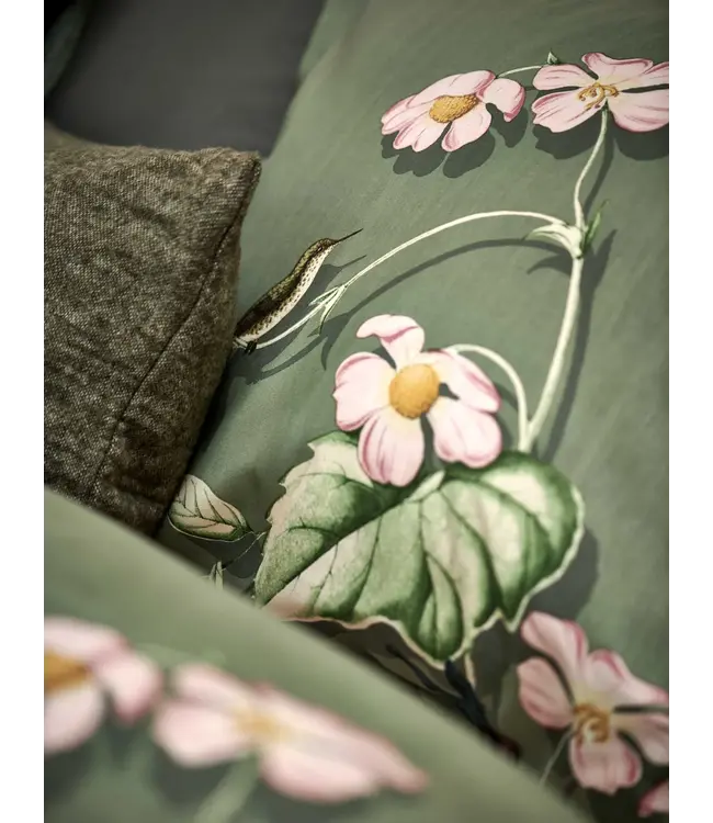 Vandyck starling smoke green dekbedovertrek