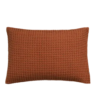 Vandyck Vandyck home pique rusty brown Kussensloop