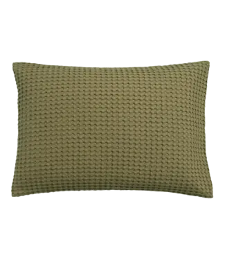 Vandyck Vandyck home pique martini olive Kussensloop