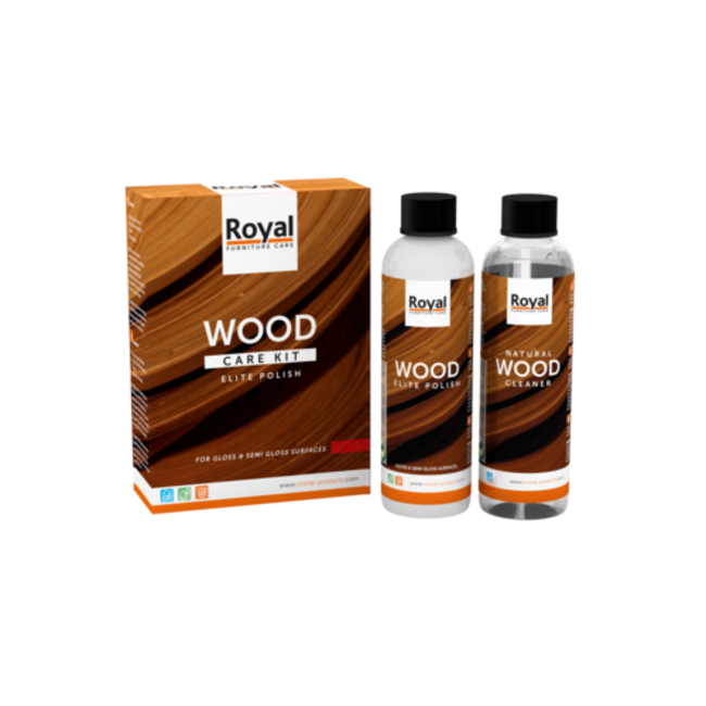 Oranje Elite Polish Wood Care Kit + Cleaner 2x250ml
