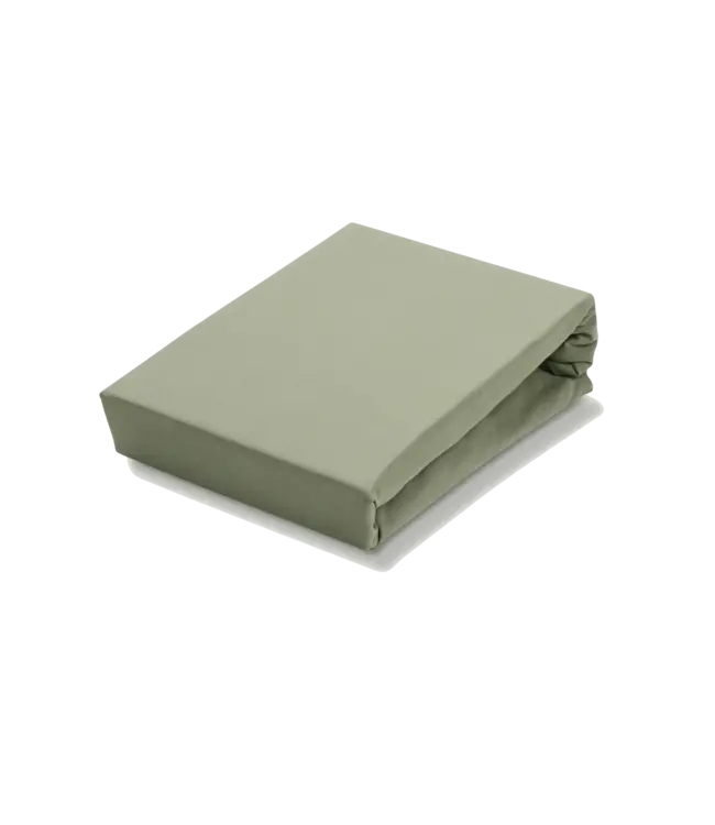 Vandyck jersey soft split topper hoeslaken light olive