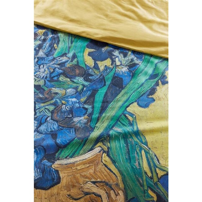 Beddinghouse x Van Gogh Museum Irises Yellow Dekbedovertrek