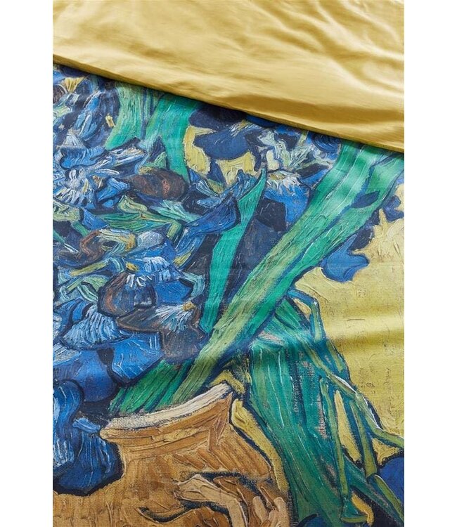 Beddinghouse x Van Gogh Museum Irises Yellow Dekbedovertrek