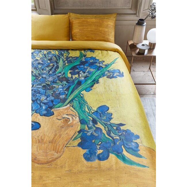 Beddinghouse x Van Gogh Museum Irises Yellow Dekbedovertrek