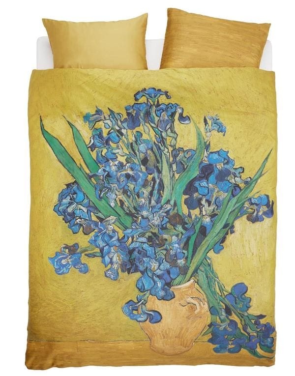 Beddinghouse x Van Gogh Museum Irises Yellow Dekbedovertrek