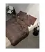 Snurk Twirre Chocolate Dekbedovertrek 260x200/220 (lits-jumeaux XL) met rits