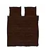 Snurk Twirre Chocolate Dekbedovertrek 260x200/220 (lits-jumeaux XL) met rits