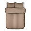Marc O’Polo Classic stripe Toffee Brown Lits-jumeaux