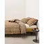 Marc O’Polo Classic stripe Toffee Brown Lits-jumeaux