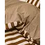 Marc O’Polo Classic stripe Toffee Brown Lits-jumeaux