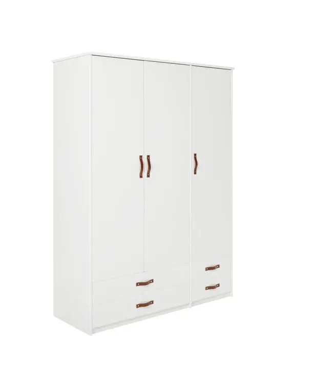 CoolKids 3-deurs kledingkast met 4 laden