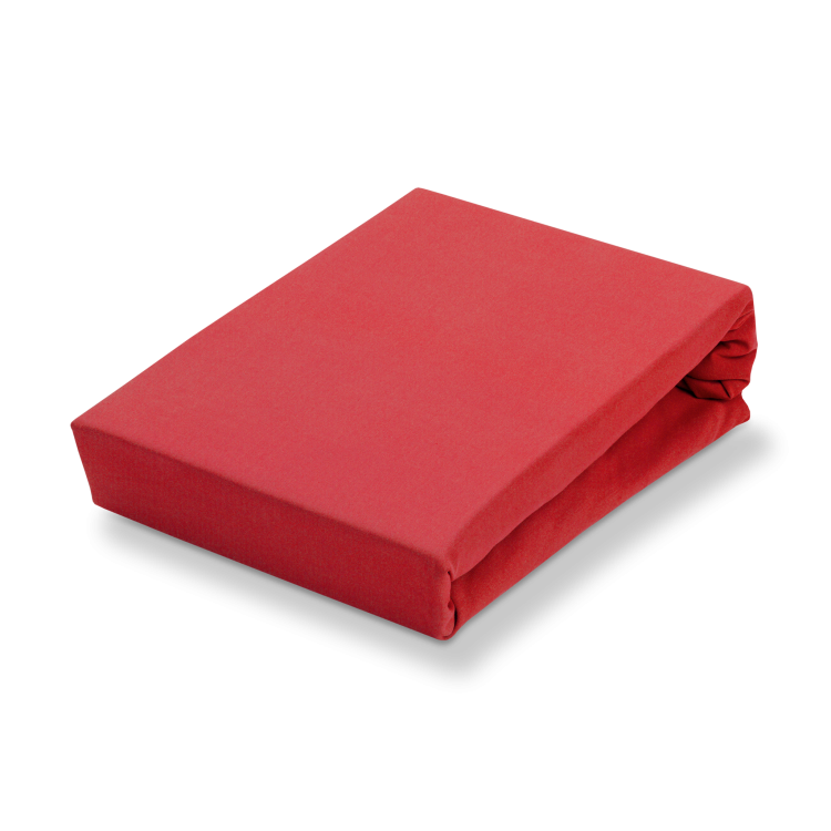 Vandyck Jersey Supreme Hoeslaken True Red 2 persoons