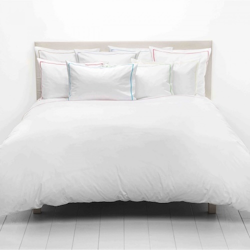 Christian Fischbacher Satin premium white dekbedovertrek