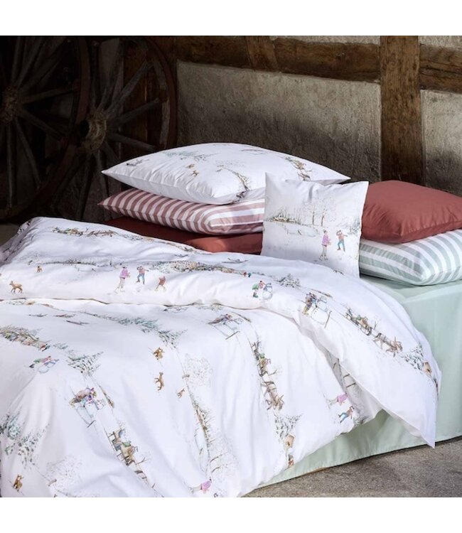 Christian Fischbacher Winterwonderland dekbedovertrek