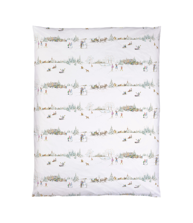 Christian Fischbacher Winterwonderland dekbedovertrek
