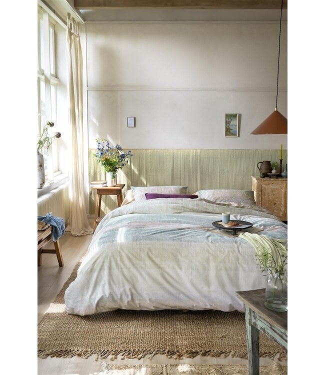 Ariadne At Home Colour Harmony Blauw Groen dekbedovertrek