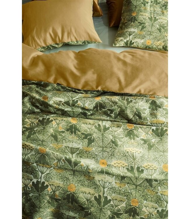 At Home by Bedding House Ancient Olijfgroen dekbedovertrek