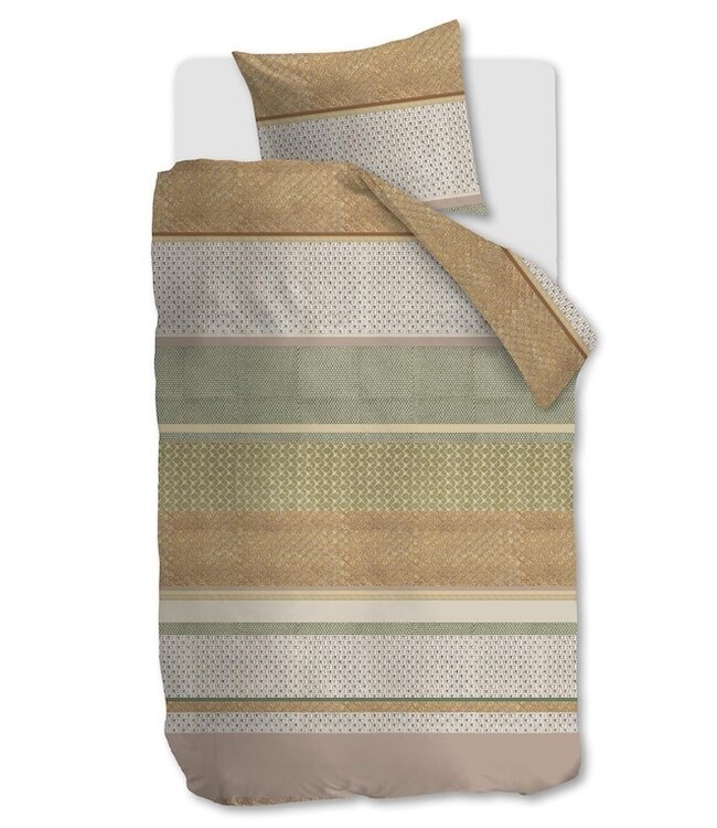 At Home by Bedding House Rows Multi dekbedovertrek