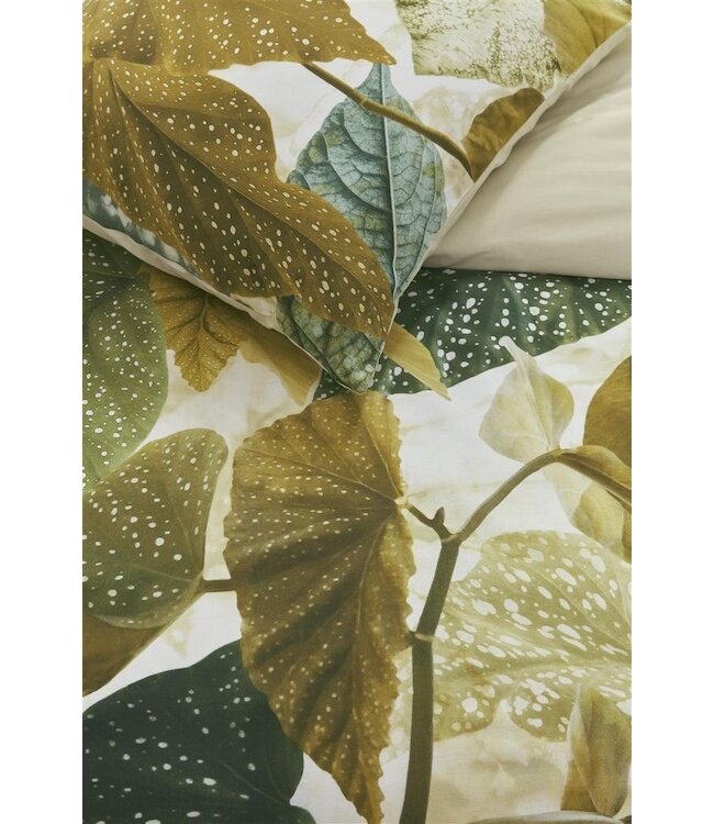 Beddinghouse Begonia Olijfgroen dekbedovertrek