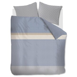 Beddinghouse Beddinghouse Bernou Blauw dekbedovertrek