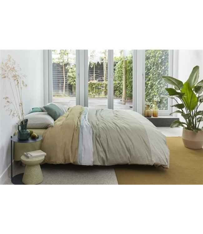 Beddinghouse Bernou Groen dekbedovertrek