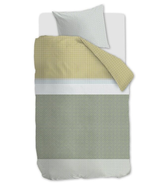 Beddinghouse Bernou Groen dekbedovertrek