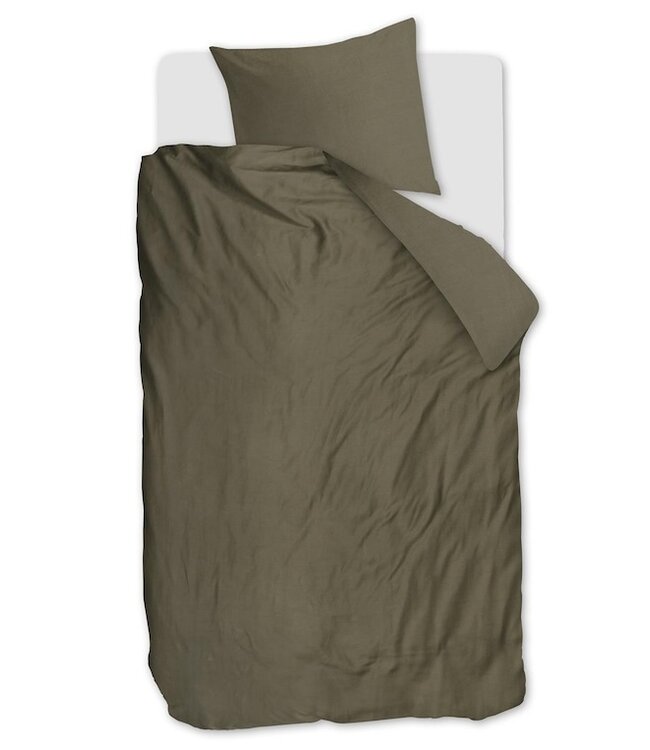Beddinghouse Change Olijfgroen dekbedovertrek