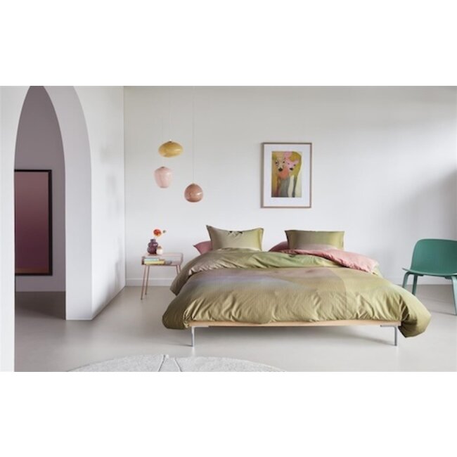 Beddinghouse Dutch Design Glossy Groen dekbedovertrek