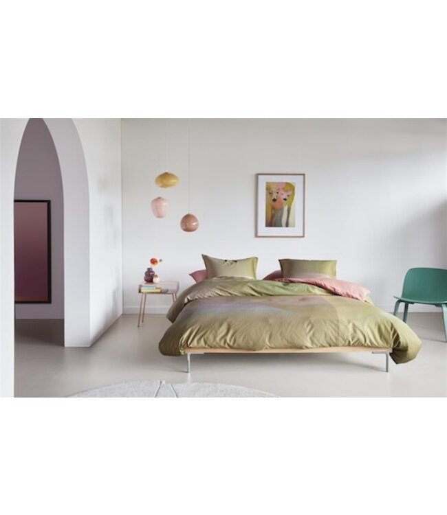 Beddinghouse Dutch Design Glossy Groen dekbedovertrek